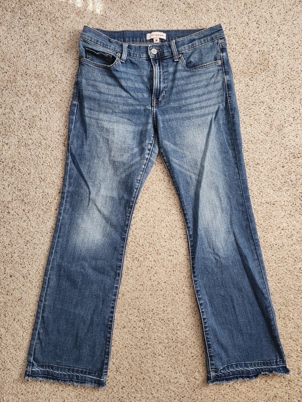 Lucky Brand Sweet Mid Rise Boot Cut Jeans